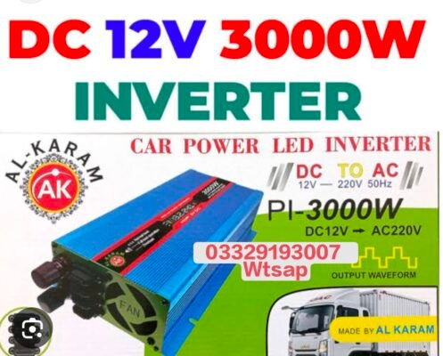 Alkaram Inverter 3000w Ac DC price in Pakistan For Fan home 12v 3000watt converter stmart