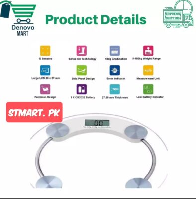 Digital Weight Scale Machine For Bathroom Price In Pakistan.