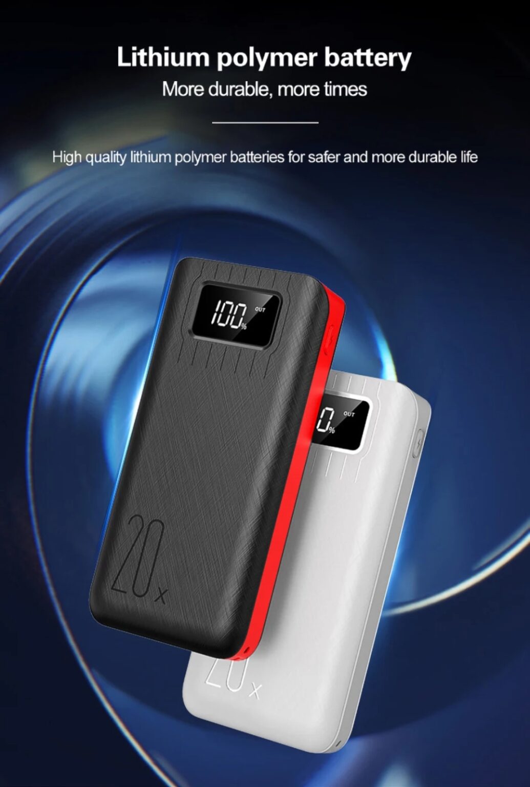 Power Bank 16000mAh Portable Power Charging StMart