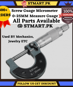 Micrometer Screw Guage Micro-Meter Caliper 0.25MM Measure Equipment External Metric Guage With Stainless Steel Plate For Measurement Tool Guage