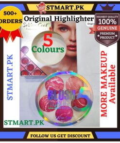 Original Highlighter Palette Face Kit Makeup 5 In 1 Highlighter 5n1 Waterproof Face Makeup Shadow Skin Branded Highlighter Makeup Brush Liquid Kit For Girls Woman's