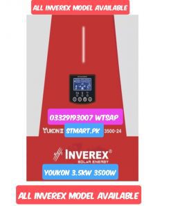 Inverex Solar Inverter Youkon 3kw 3.5kw Price In Pakistan