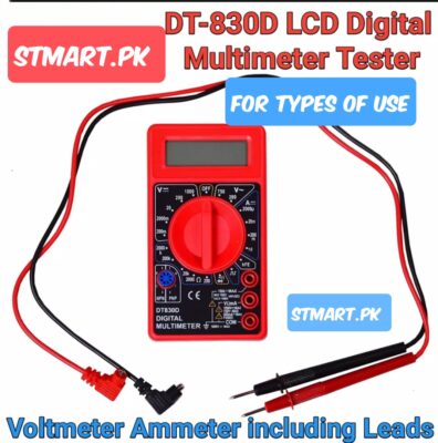 Digital Multimeter Tester dt830d volt Amp price in pakistan
