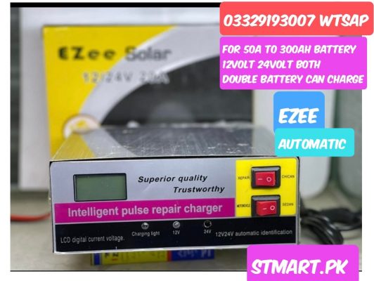 Ezee 20Ah 12V 24volt battery Charger price in Pakistan Auto