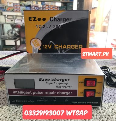 Ezee battery charger for double 24volt 12volt price in Pakis
