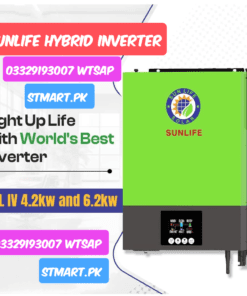 Sunlife 3.6kw 4.2kw 6.2kw Solar Hybrid Inverter Price In Pakistan