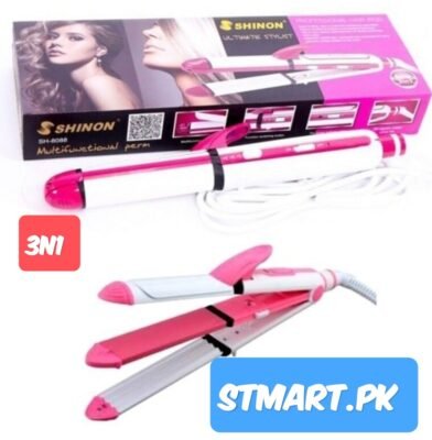 Hair Straightener Curler Roller 3n1 Price In Pakistan.Styler
