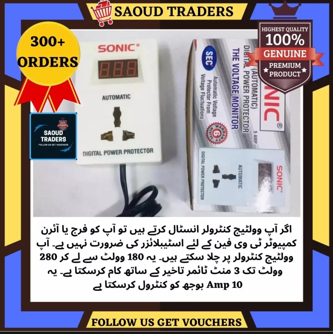 Stabilizer Voltage Controller For Fridge Freezer Iron Fan TV LCD LED WiFi Router From Low Voltage Protection With 3M Minute Timmer Delay. Stabilizer Voltage Controller For Fridge Freezer Iron Fan TV LCD LED WiFi Router From Low Voltage Protection With 3M Minute Timmer Delay.