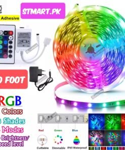 Led Strip Light RGB For Pc Room Game price in Pakistan Stmart Daraz Karachi Multi Colour Changing Gaming Home Office Eid Milad Christmas Birthday Party Wedding Celebration Decoration Lahore 5m Islamabad Peshawar Multan Faisalabad Rawalpindi Gujranwala Gujrat Larkana Sibbi Nawabshah Muzafarabad Swat Chillas Quetta Gilgit Chitral Skardu Murree Quetta Charsdda Gwadar Mardan