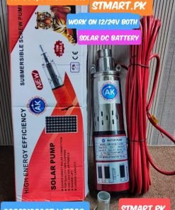 Solar DC Water Pump 12Volt 12V24V Both Submersible 3Inch High Pressure Powerful Donkey Motor Price in Pakistan Stmart Cheap Low Price For Home House Irrigation Land Water Tank Karachi Lahore Islamabad Peshawar Multan Faisalabad Rawalpindi Gujranwala Gujrat Swat Gawdar Sukkar Mardan