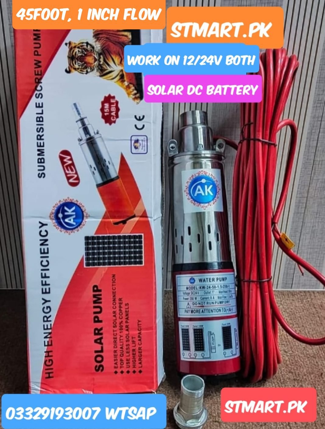Solar DC Water Pump 12Volt 12V24V Both Submersible 3Inch High Pressure Powerful Donkey Motor Price in Pakistan Stmart Cheap Low Price For Home House Irrigation Land Water Tank Karachi Lahore Islamabad Peshawar Multan Faisalabad Rawalpindi Gujranwala Gujrat Swat Gawdar Sukkar Mardan Solar DC Water Pump 12Volt 12V24V Both Submersible 3Inch High Pressure Powerful Donkey Motor Price in Pakistan Stmart Cheap Low Price For Home House Irrigation Land Water Tank Karachi Lahore Islamabad Peshawar Multan Faisalabad Rawalpindi Gujranwala Gujrat Swat Gawdar Sukkar Mardan