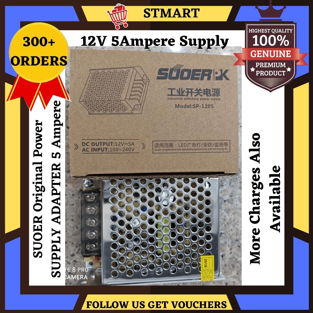 5 Ampere 12v 5 Ampere power Supply 5 Ampere 12v 5 Ampere power Supply