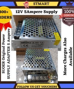 Power Supply Adapter 12 Volt 5 Ampere For Fan LCD Camera WiFi