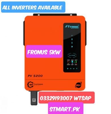Fronus Solar Inverter Pv5200 5kw 5kva 5000watt 5.5kva 6kva 6.5kva Hybrid Price In Pakistan Stmart New model Buy Cheap Wholesale Price