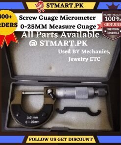 Micrometer Screw Guage Micro Meter Caliper 0.25MM Measure Equipment External Metric Guage With Stainless Steel Plate For Measurement Tool Guage..