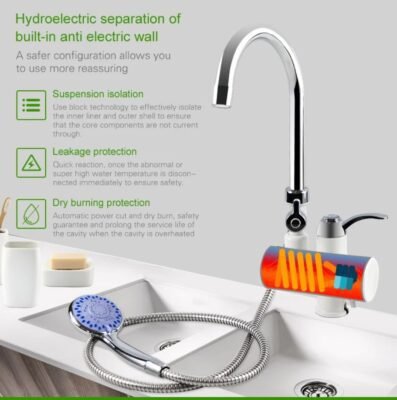 Water Heater Tap Geyser Tab With Shower Hot Water Tap Price in Pakistan,
