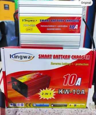 10A Car Battery Charger Automatic Fast Smart Original Branded Battery Charger Can Run Fan Cooler 10Ampere 12V DC Price in Pakistan.