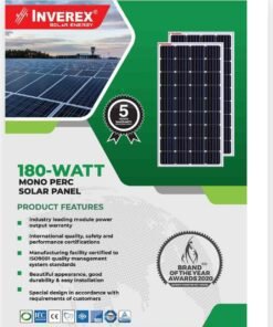 INVEREX 180 WATT MONO PERC Price in Pakistan Stmart.pk Stmart Hybrid Inverter Shamsi inverter In Karachi Lahore Islamabad Peshawar Gilgit Chitral Skardu Murree Quetta Multan Faisalabad Rawalpindi Swat Hango Gilgit Chitral