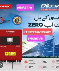 Newmodel Inverex Nitrox 6kw 6kva Solar Inverter Price In Pak