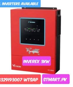 Inverex Solar Inverter Veyron 3KW 3.2Kw 3.5kw 3Kva 3000watt Mppt Hybrid Price in Pakistan Stmart New Latest Model Ups For Home Iron Fridge Karachi Lahore Islamabad