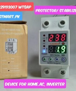 Mora Voltage Amp Protector Stabilizer Device Switch HiLow For Home Appliances Air Condition AC Price In Pakistan Adjustable OverUnder 220V AC HighLow Timer Breaker Relay Button Karachi Multan Islamabad Lahore Gujrat Gujranwala Faisalabad Rawalpindi