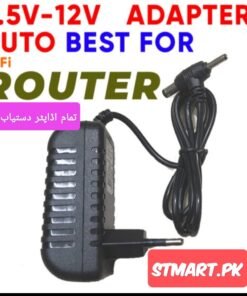 Supply Adapter For Trimmer Camera RGB Led Price In Pakistan AC/DC Adapter Auto1.5V-12V 500mA to 1000mA AC to DC Power supply for Router Audio Video Security Camera LED’s in Pakistan RGB Adapter Power Supply In Islamabad Peshawar Karachi Skardu Murree Mardan Nowshera Rawalpindi Swat Hango Quetta Multan Faisalabad Sukkar Gotki Deharki Mingora Charsdda