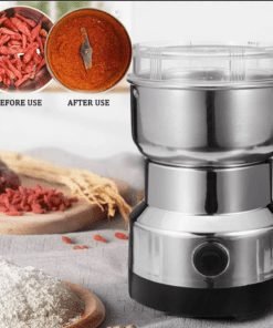 Nima Electric Spice Nuts Coffee Masala Mixing Grinder Blender Mixer Machine Price In Pakistan Suitable for Coffee, Nuts, Sugar, Spices Powerful Motor Kitchen Dining Accessories at Affordable Prices Rechargeable Steel Powder Karachi Lahore Islamabad Peshawar Multan Faisalabad Gujranwala Gujrat Quetta Sukkar Gotki Deharki Mingora Chitral Rawalpindi Mardan Nowshera Swat Gilgit Chitral