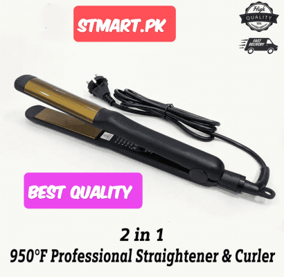 Hair Straightener Curler Styler Iorn price in Pakistan Stmar