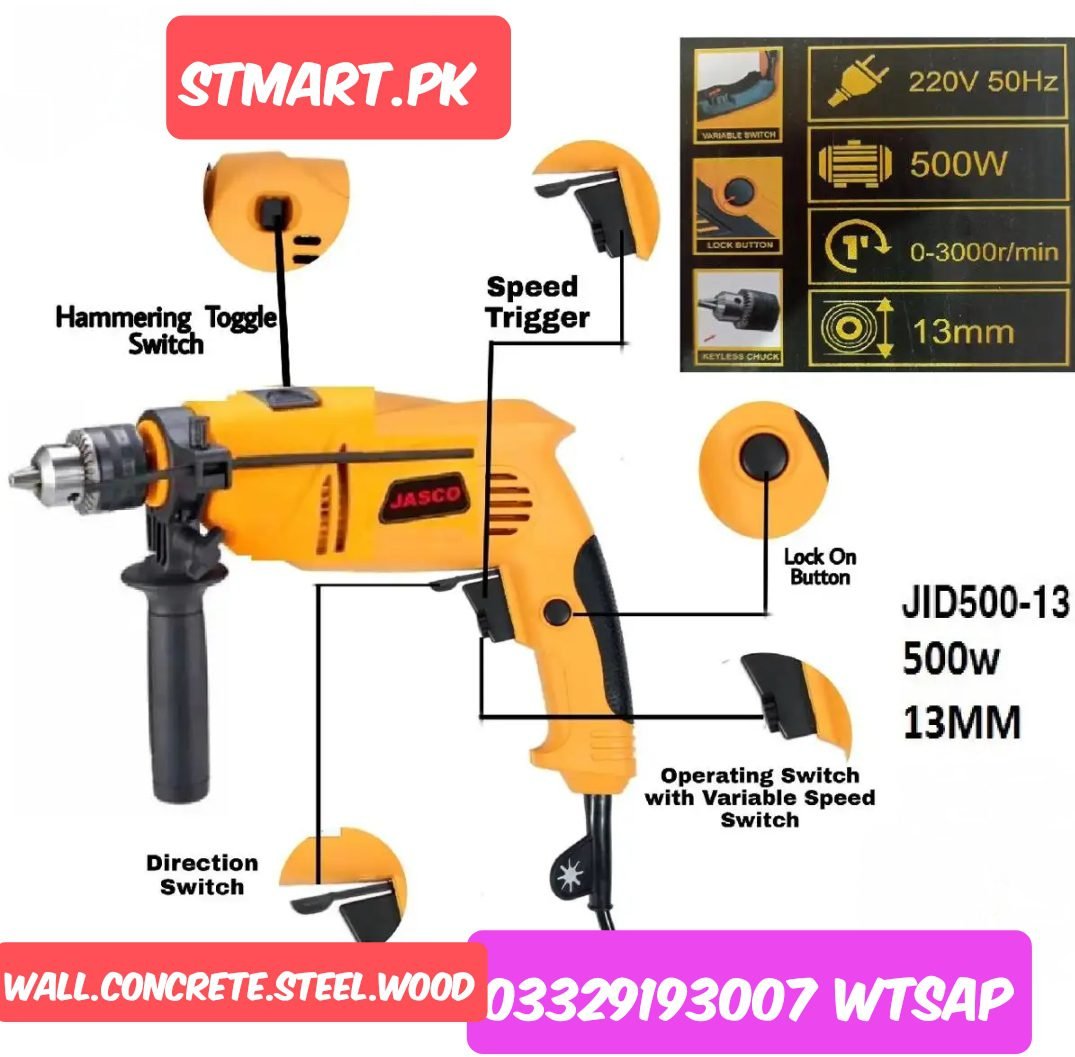 Impact Japanese German Hand drill machine price in Pakistan Impact Japanese German Hand drill machine price in Pakistan