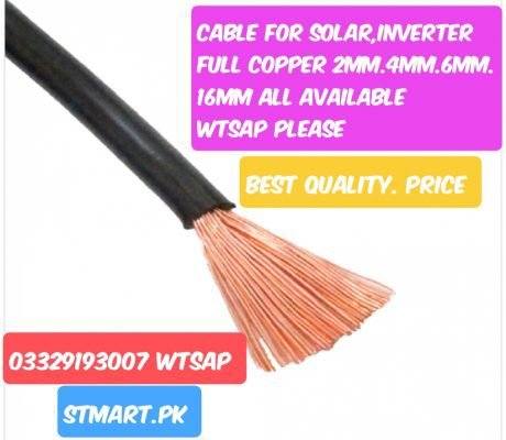 cable wire for solar Panel full copper price in Pakistan new