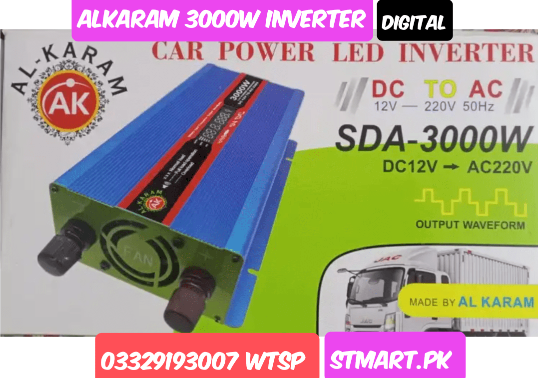 alkaram inverter 3000 watt digital pure sinewave price in Pakistan Alkaram Inverter 3000 Watt Digital Pure Sinewave Price In Pakistan