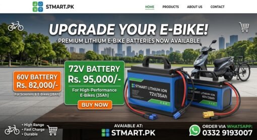 Lithium Battery 60v 72v for electric ev bike price in Pakistan metro Yadea eve